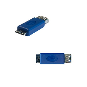 Adattatore USB 3.0 da Micro B maschio a A femmina