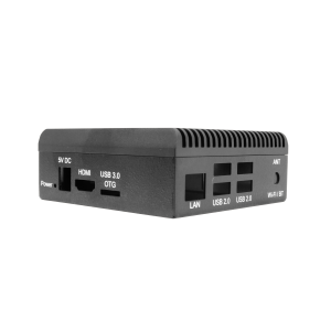 UP fanless chassis with VESA mounting plate