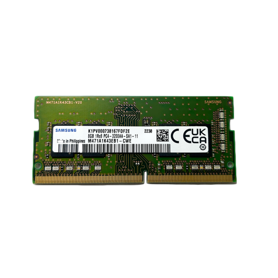 DDR4-3200 MHz SODIMM 260 broches 8 Go Samsung M471A1K43EB1-CWE, 0